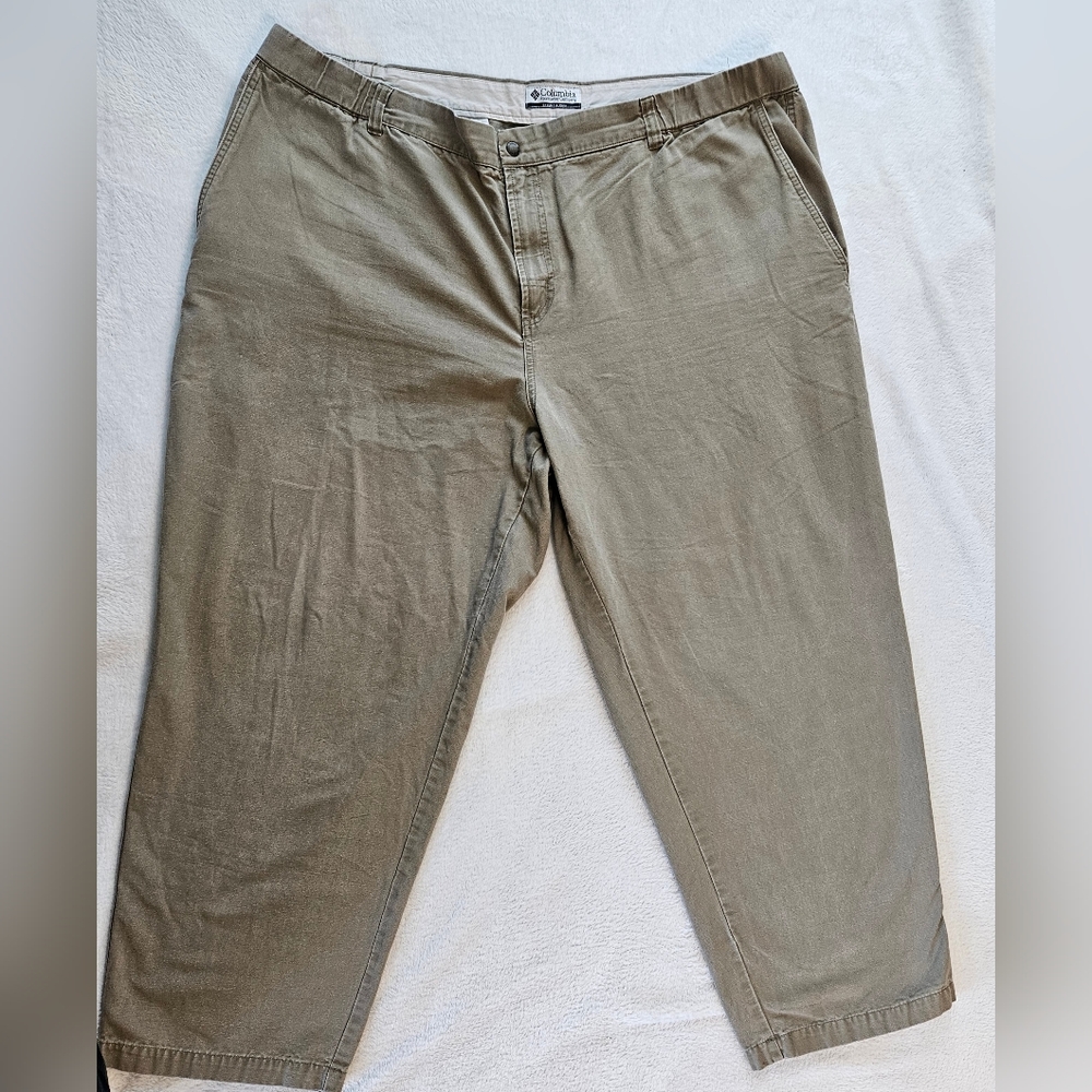 Columbia mens 3x Khaki hiking outdoors   sports pants
